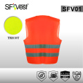 reflective safety vest strap safety vest work jackets high visibility clothing with 3M reflective tape EN ISO 20471